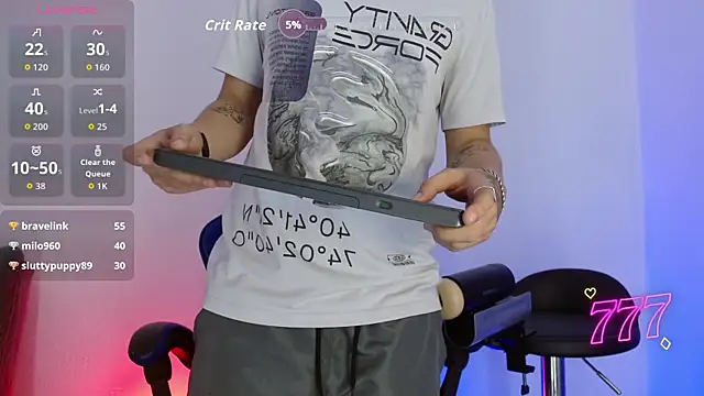 marco 777  online show from 23, 7, 2026
