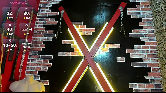 Dominatriz Arlette online show from 25, 4, 2026