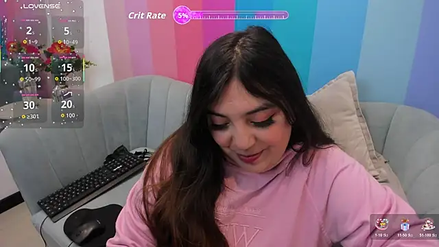 Snapshot of RoxanneDiaz chatting on 3, 6, 2026 RoxanneDiaz online show from 3, 6, 2026