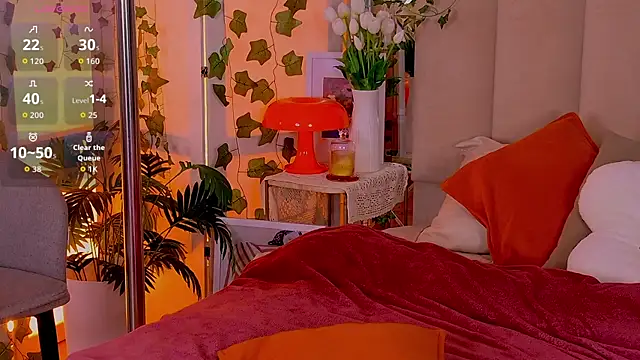 Flora DeVille online show from 25, 5, 2026