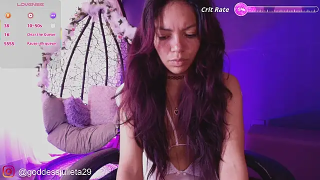 GoddessJulieta  online show from 21, 6, 2026
