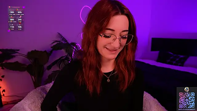 Snapshot of MilaSweeet chatting on 1, 6, 2026 MilaSweeet online show from 1, 6, 2026