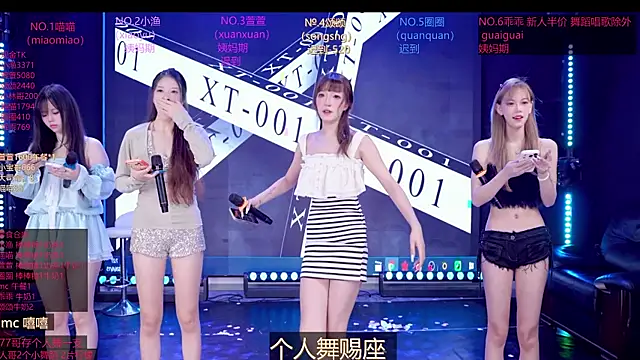 Snapshot of Xt-001 chatting on 14, 6, 2026 Xt-001 online show from 14, 6, 2026