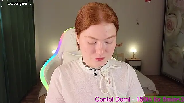 Snapshot of YourGingerCute chatting on 19, 7, 2026 YourGingerCute online show from 19, 7, 2026