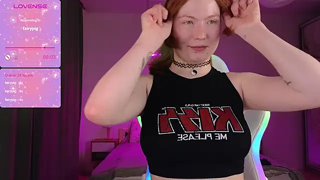 Snapshot of YourGingerCute chatting on 29, 5, 2026 YourGingerCute online show from 29, 5, 2026