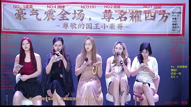 Snapshot of CY003 chatting on 2, 6, 2026 CY003 online show from 2, 6, 2026