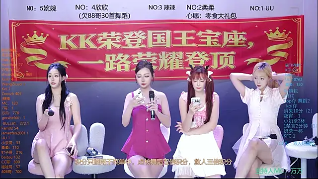 Snapshot of CY003 chatting on 11, 7, 2026 CY003 online show from 11, 7, 2026