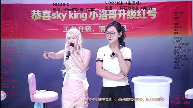 Snapshot of CY003 chatting on 11, 6, 2026 CY003 online show from 11, 6, 2026