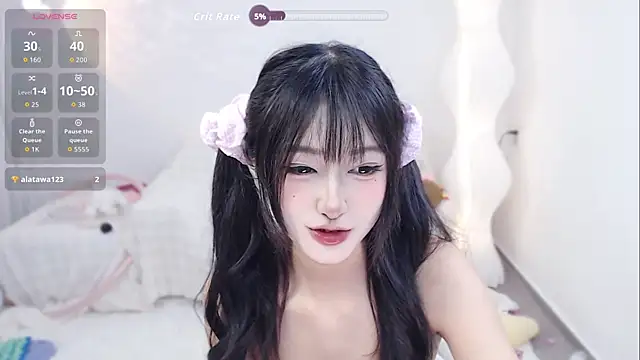 Snapshot of Lucya-a chatting on 17, 7, 2026 Lucya-a online show from 17, 7, 2026