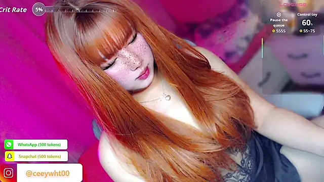 Snapshot of HOTnWILDalice chatting on 17, 7, 2026 HOTnWILDalice online show from 17, 7, 2026