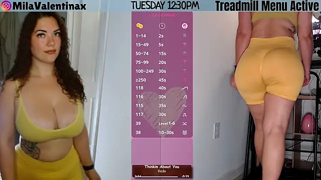 MilaValentina online show from 31, 3, 2026