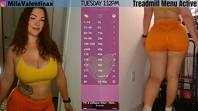 MilaValentina online show from 2, 6, 2026