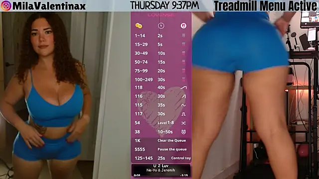 MilaValentina online show from 10, 7, 2026