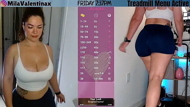 MilaValentina online show from 27, 3, 2026