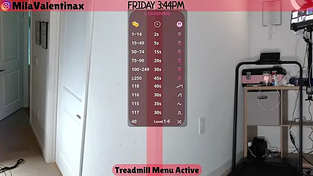 MilaValentina online show from 14, 11, 2025