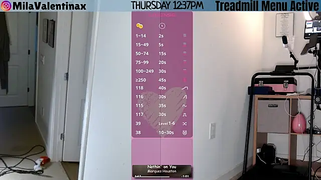 MilaValentina online show from 26, 3, 2026