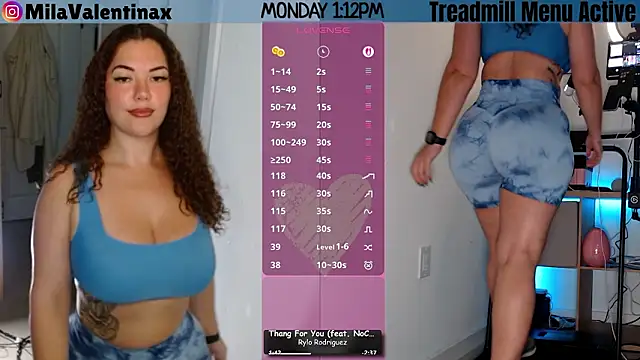 MilaValentina online show from 23, 3, 2026