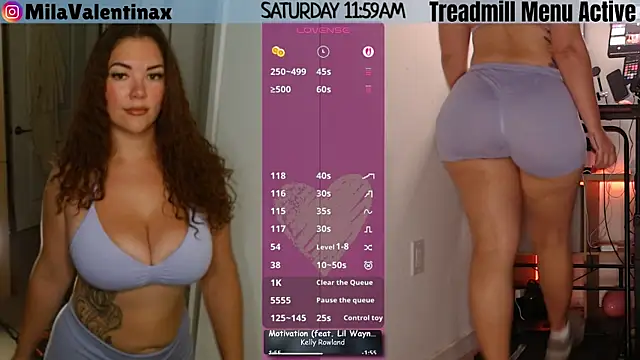 MilaValentina online show from 4, 7, 2026