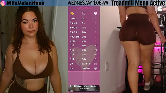 MilaValentina online show from 15, 7, 2026