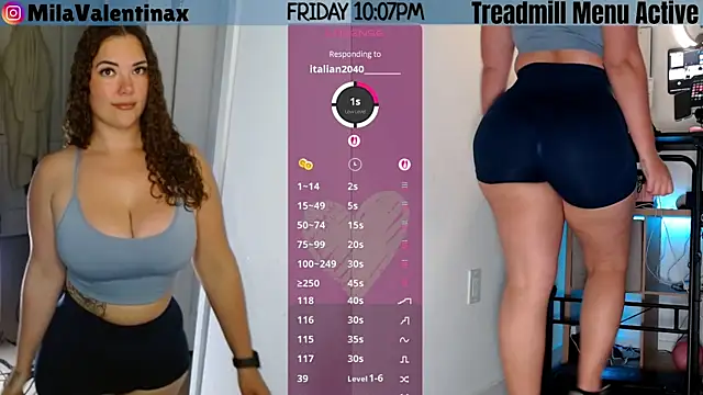 MilaValentina online show from 11, 4, 2026