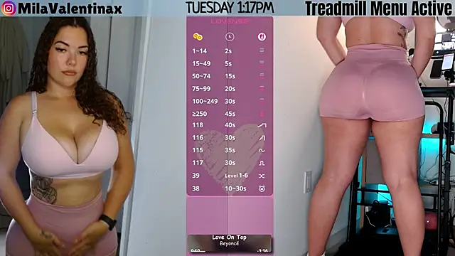 MilaValentina online show from 21, 4, 2026