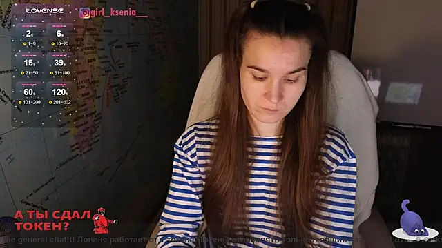 Girl Ksenia online show from 20, 2, 2025