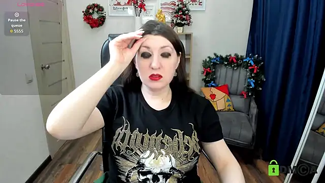 Black Black Rose online show from 18, 12, 2025