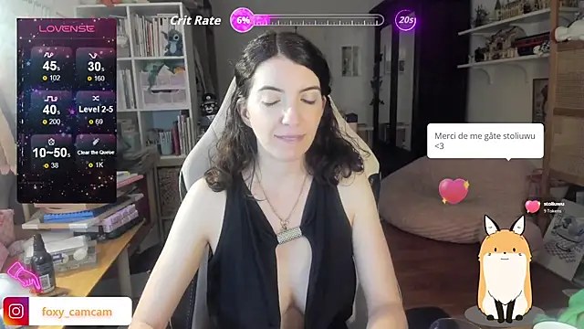 Snapshot of Foxy_c chatting on 1, 6, 2026 Foxy c online show from 1, 6, 2026