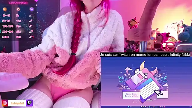 Snapshot of Indriya2x0 chatting on 24, 1, 2025 Indriya2x0 online show from 24, 1, 2025