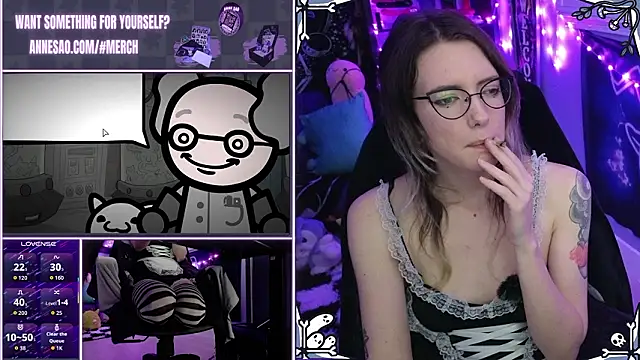 AnneSao online show from 13, 2, 2026