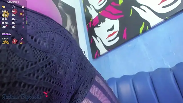 Juliana bigboobs online show from 28, 3, 2026