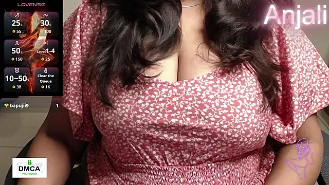 -Naughty-Anjali- online show from 18, 9, 2025