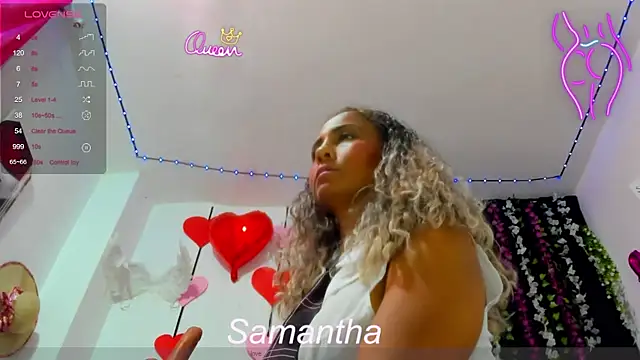 samantha  smile online show from 10, 3, 2026