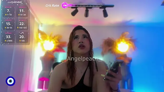 Angel Peach online show from 16, 12, 2025