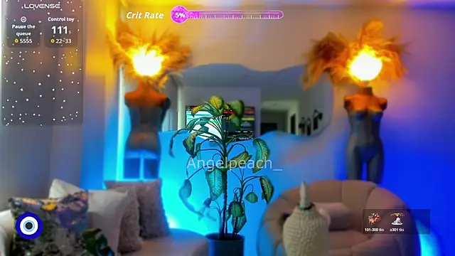 Angel Peach online show from 19, 12, 2025