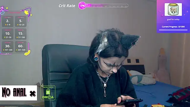 Snapshot of Dark__Elf chatting on 1, 11, 2025 Dark Elf online show from 1, 11, 2025