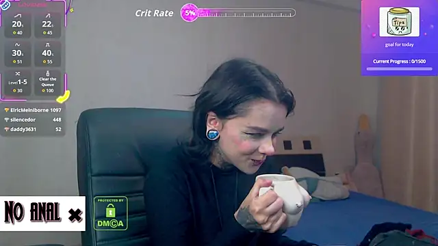 Snapshot of Dark__Elf chatting on 28, 10, 2025 Dark Elf online show from 28, 10, 2025