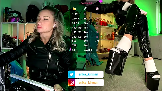 Erika Kirman online show from 14, 12, 2025