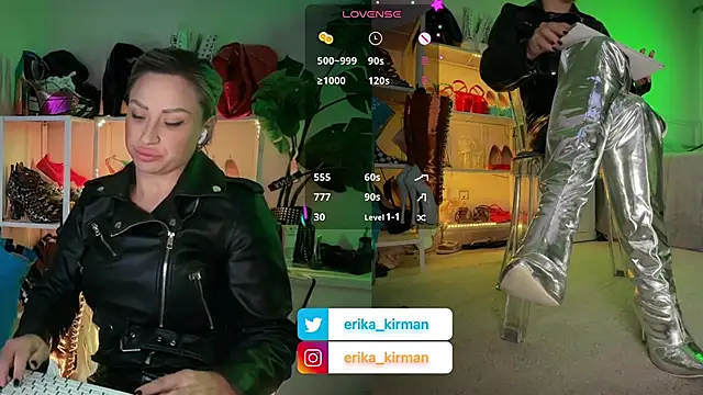 Erika Kirman online show from 9, 1, 2026