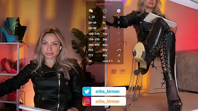 Erika Kirman online show from 29, 3, 2026
