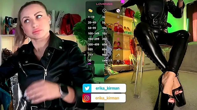 Erika Kirman online show from 28, 11, 2025