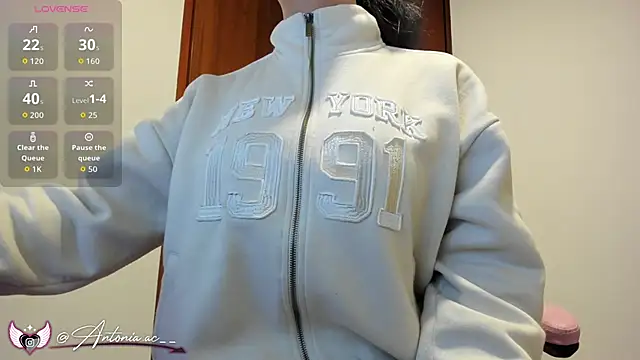 antoniaacxx online show from 12, 1, 2026