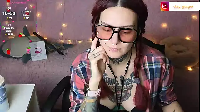 Ginger Stay online show from 10, 2, 2025