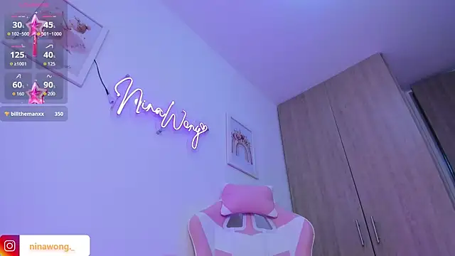 NinaWong online show from 29, 10, 2025