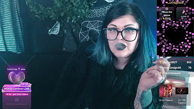 Psychobitch7 online show from 5, 3, 2026