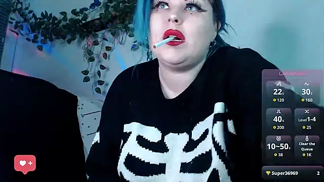 Psychobitch7 online show from 4, 12, 2025