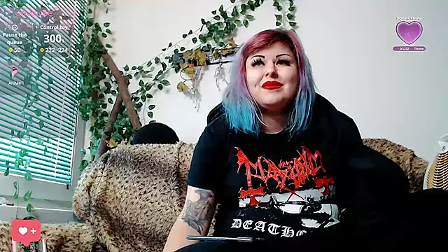 Psychobitch7 online show from 7, 11, 2025