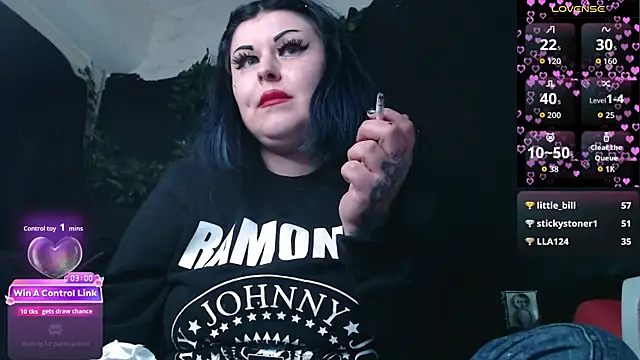 Psychobitch7 online show from 11, 3, 2026