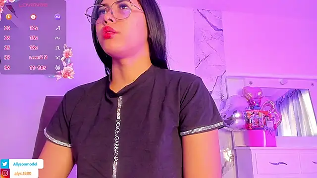 alysson 18 online show from 15, 1, 2026