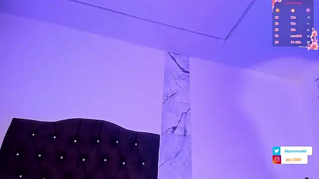 alysson 18 online show from 7, 1, 2026